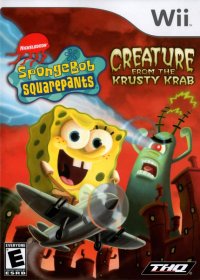 SpongeBob SquarePants Creature from Krusty Krab Wii US box art